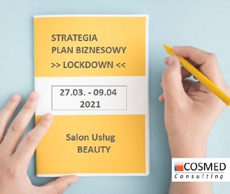 Plan aktywności dla salonów w trakcie lockdown 27.03 - 09.04 